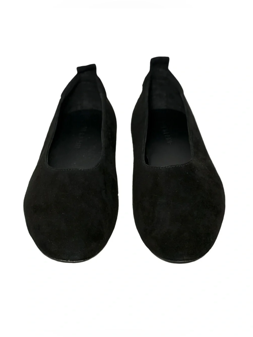 NIB Everlane Black Italian Suede Leather Day Glove Flats, Size 6.5M - Picture 6 of 15